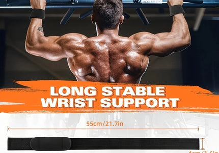 Handgelenkschlaufen zum Gewichtheben, Hebegurte für Gewichtheben, Fitnessstudio, Handgelenkbandagen mit zusätzlichen Handgriffen für Krafttraining