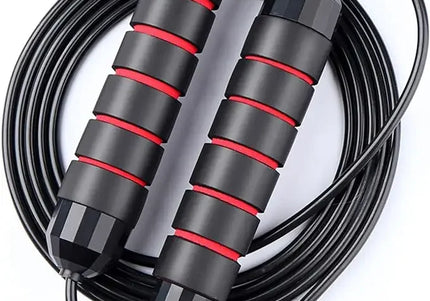 2,8/3 m Seile zum Springen Crossfit Tragbare Fitnessgeräte Aerobic Schnelles Stahldraht-Springseil Boxen Yoga für Frau Mann WeightLoss